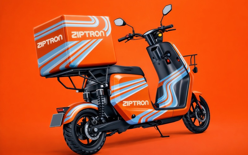 Фирменный электровелосипед Ziptron